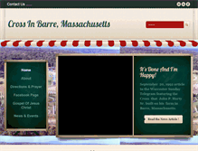 Tablet Screenshot of crossinbarre.net